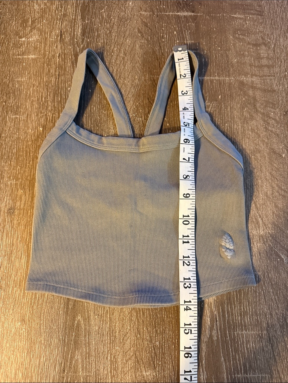 FP Movement Ribbed Crop Tank, Size Small - Picture 5 of 5